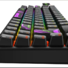 teclado gamer magnético havit kb922l pro | rgb | formato 65%