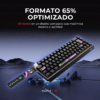 teclado gamer magnético havit kb922l pro | rgb | formato 65%