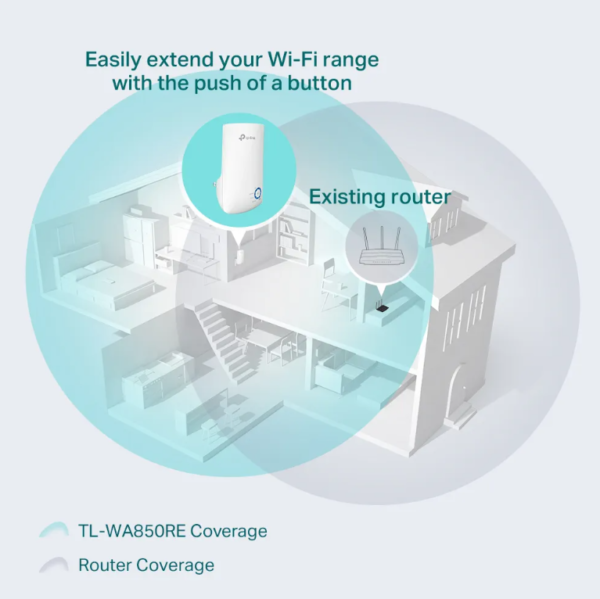 extensor de rango wi fi tp link tl wa850re | 300mbps extensor de rango wi fi tp link tl wa850re | 300mbps