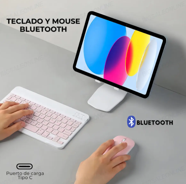 ¡transformá tu tablet o celular en una estación de trabajo portátil en segundos! ¡transformá tu tablet o celular en una estación de trabajo portátil en segundos!