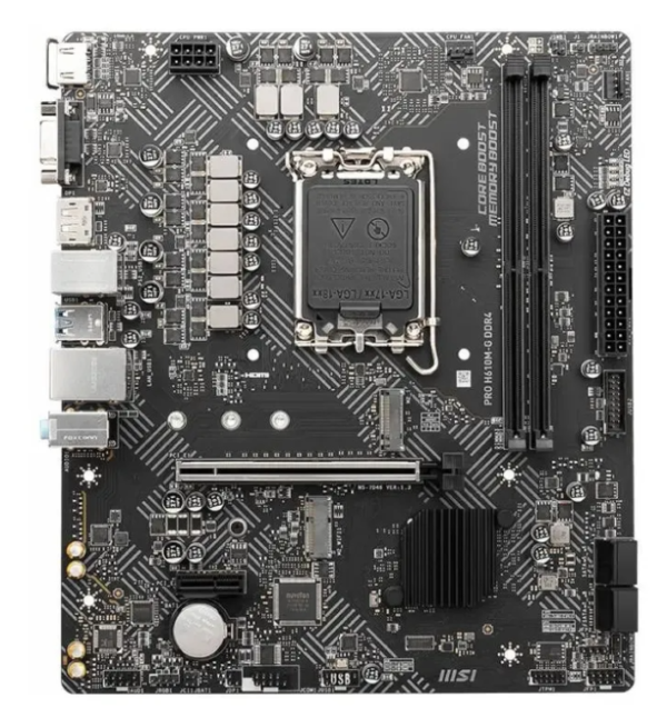 Msi Pro Pro H610m-g Ddr4